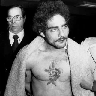 Salvatore DeSarno with his famous Tony Polito tattoo