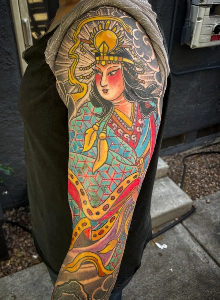 kanon japanese arm sleeve in color 