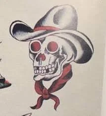 Tom Berg flash design of the famous skull