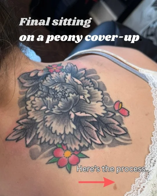japanese peony tattoo as a voer up