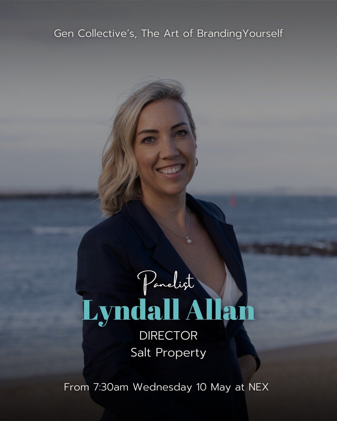 We would like to introduce you to one of our panelists... @lyndallallan_saltproperty 🎉

Lyndall knows a thing or two about personal branding, which is why she's the perfect choice to share her wisdom with you at our upcoming event.

After leaving a 