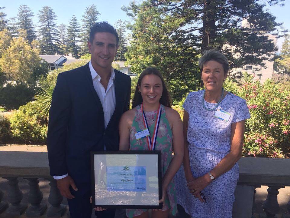 Congratulations to Eliza on receiving our Citizen of the Year Youth Award at Australia Day 2017