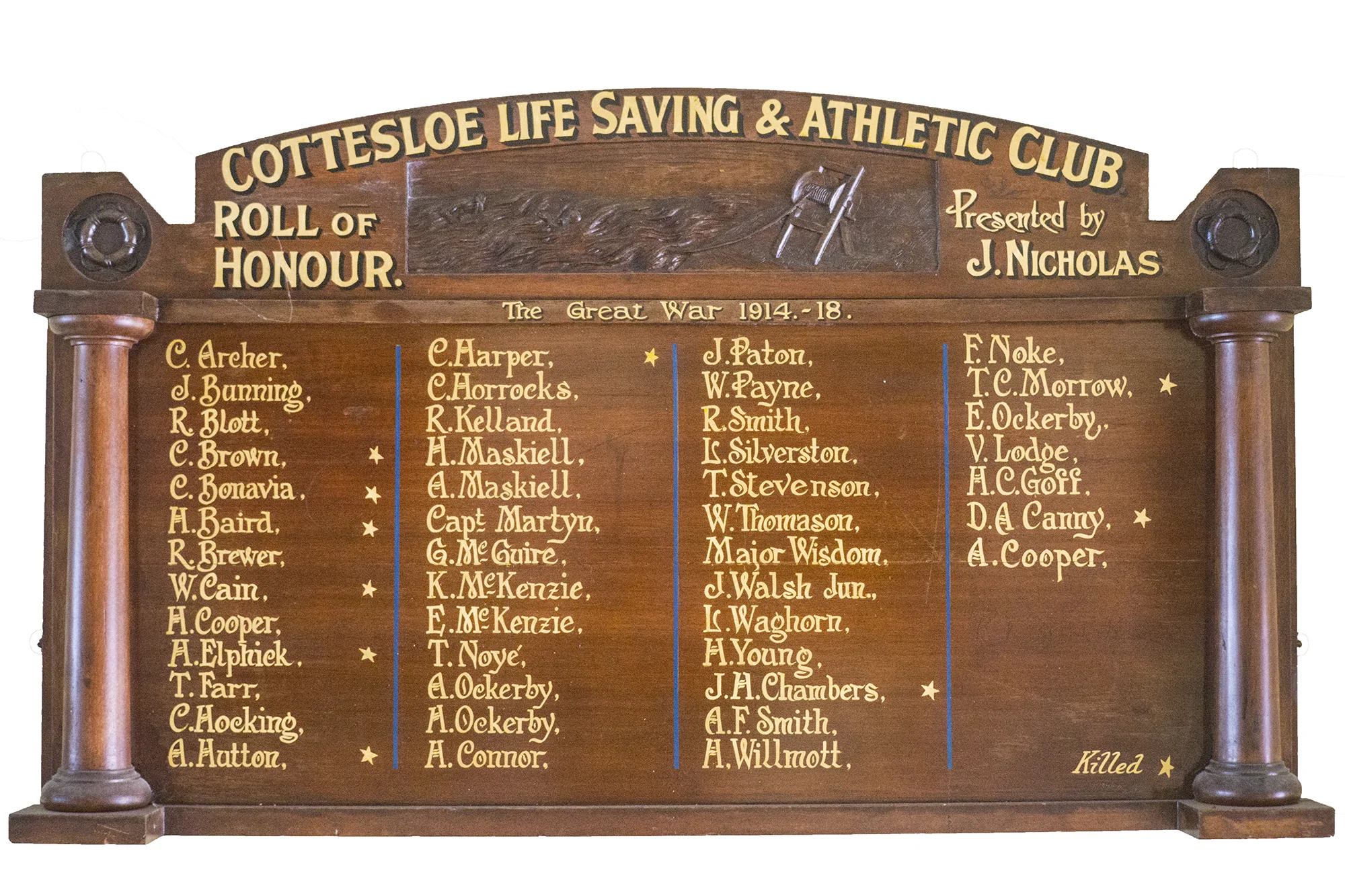 8H3176 CSLSC WW1 Honour Roll R2000.jpg