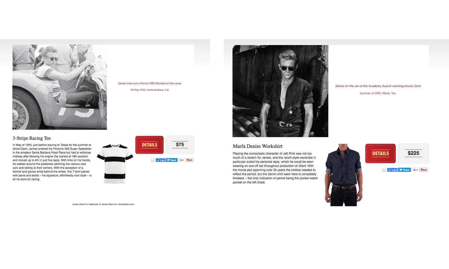 Phoenix Project, James Dean