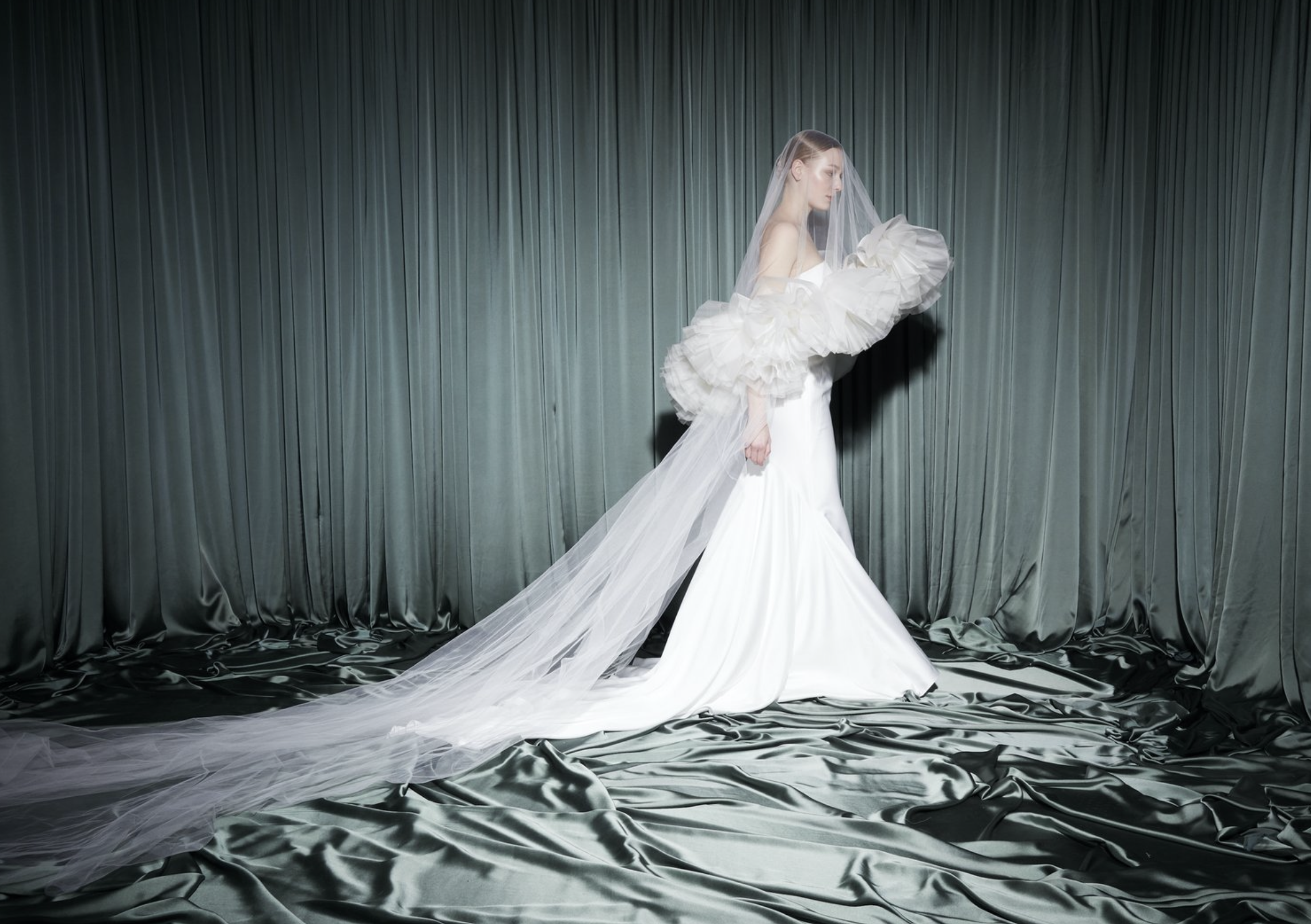 Unique Veil Bridal Trend: Halfpenny London 'Periwinkle' Veil