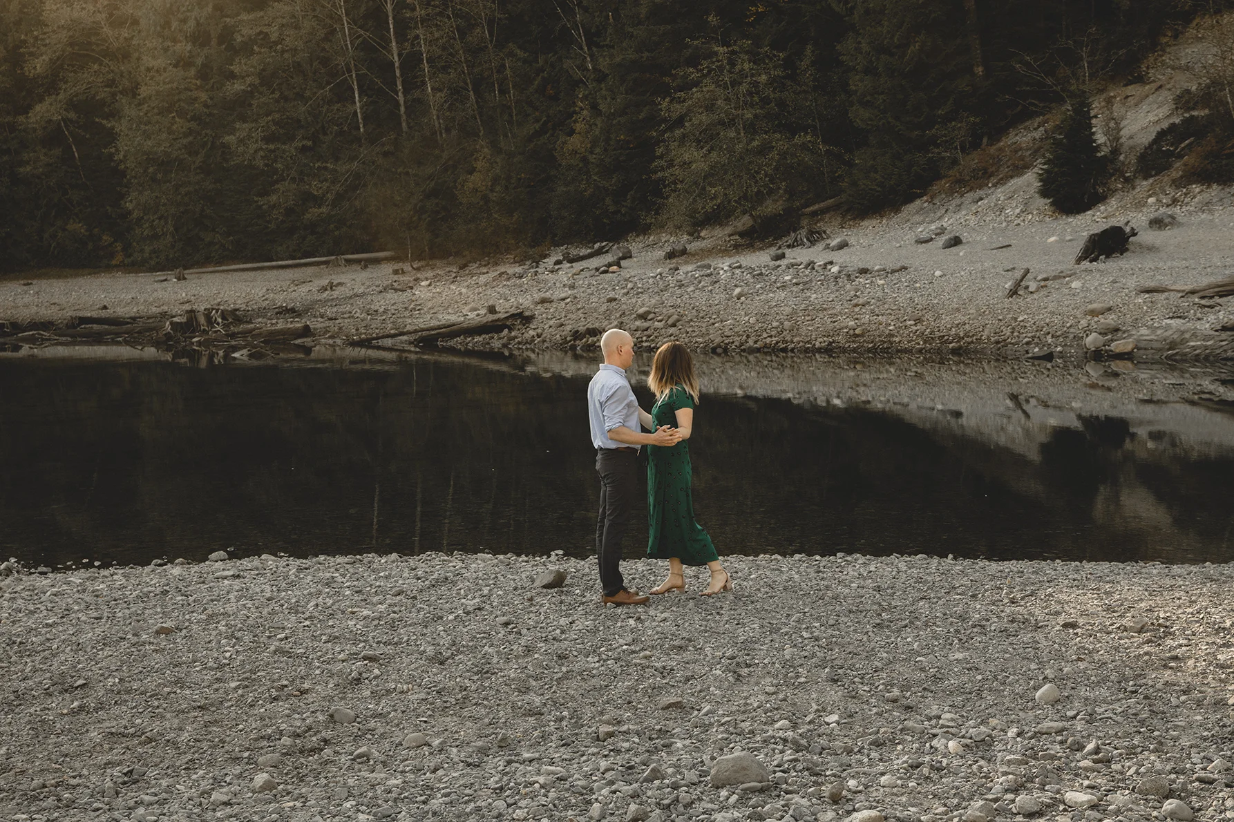Alouette Lake Engagement