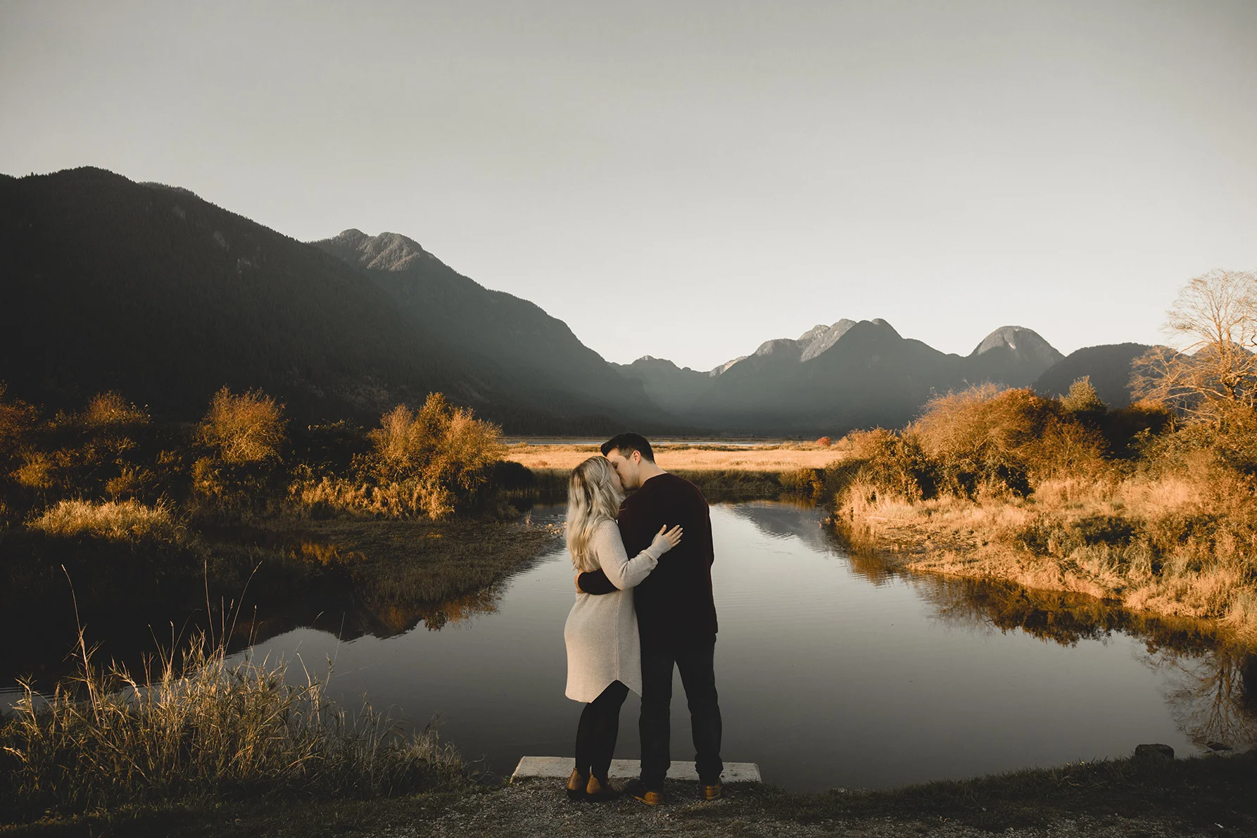 Pitt Lake Engagement