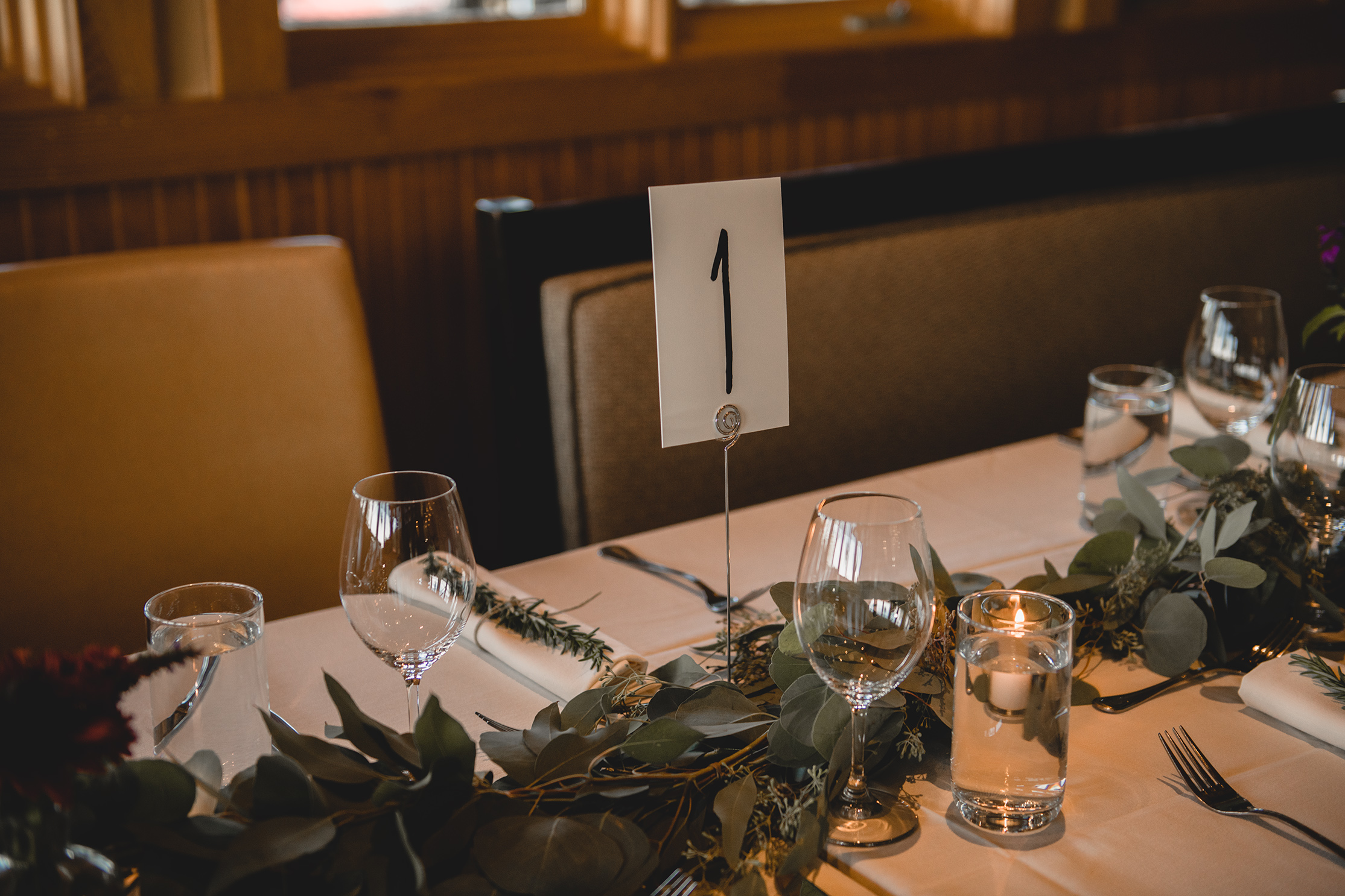 Winery Wedding Reception