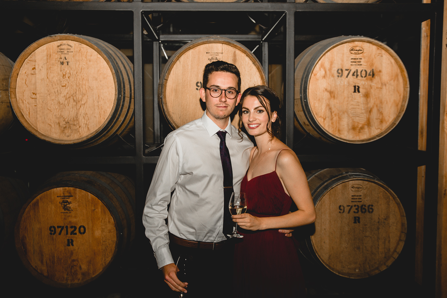 Winery Wedding Reception