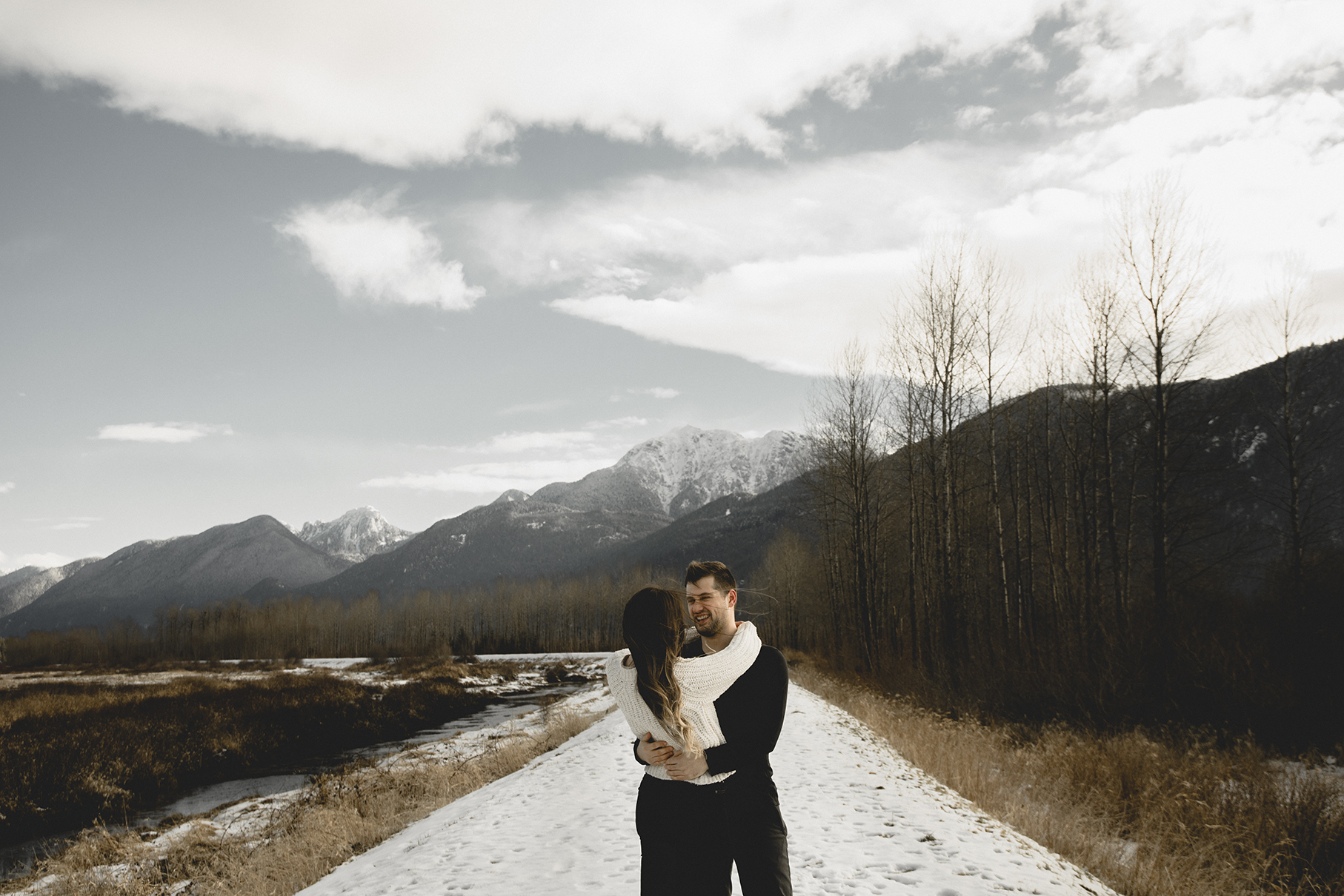 Pitt Lake Engagement 