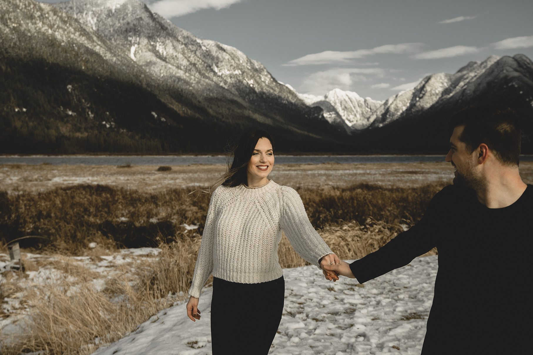 Engagement Photography Pitt Lake