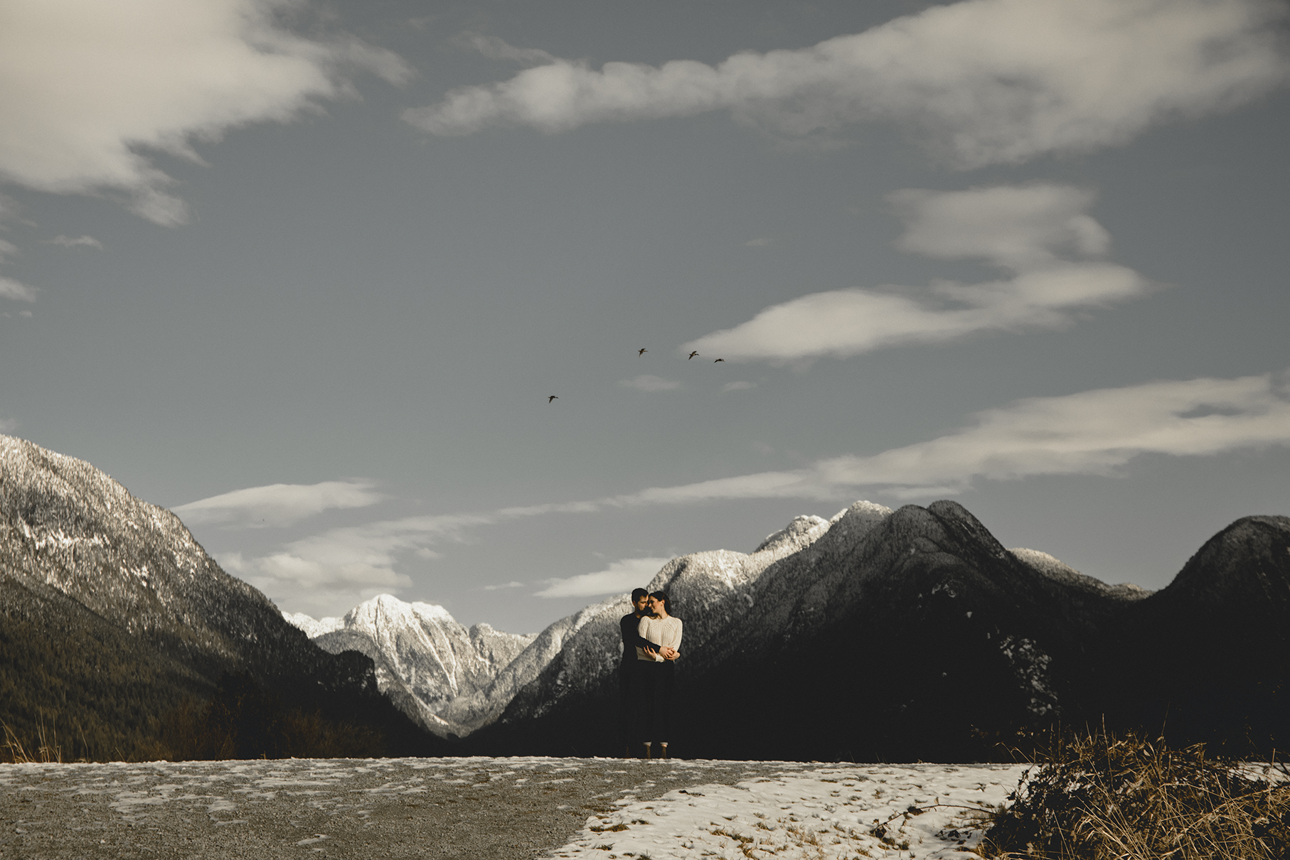 Pitt Lake Engagement 