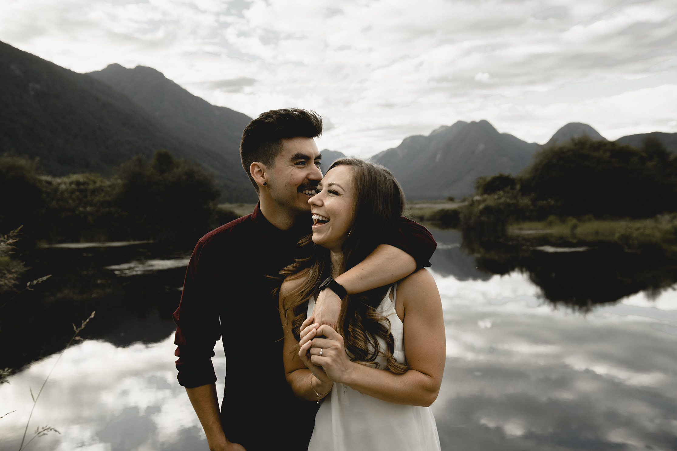 Pitt Lake Engagement Photographer