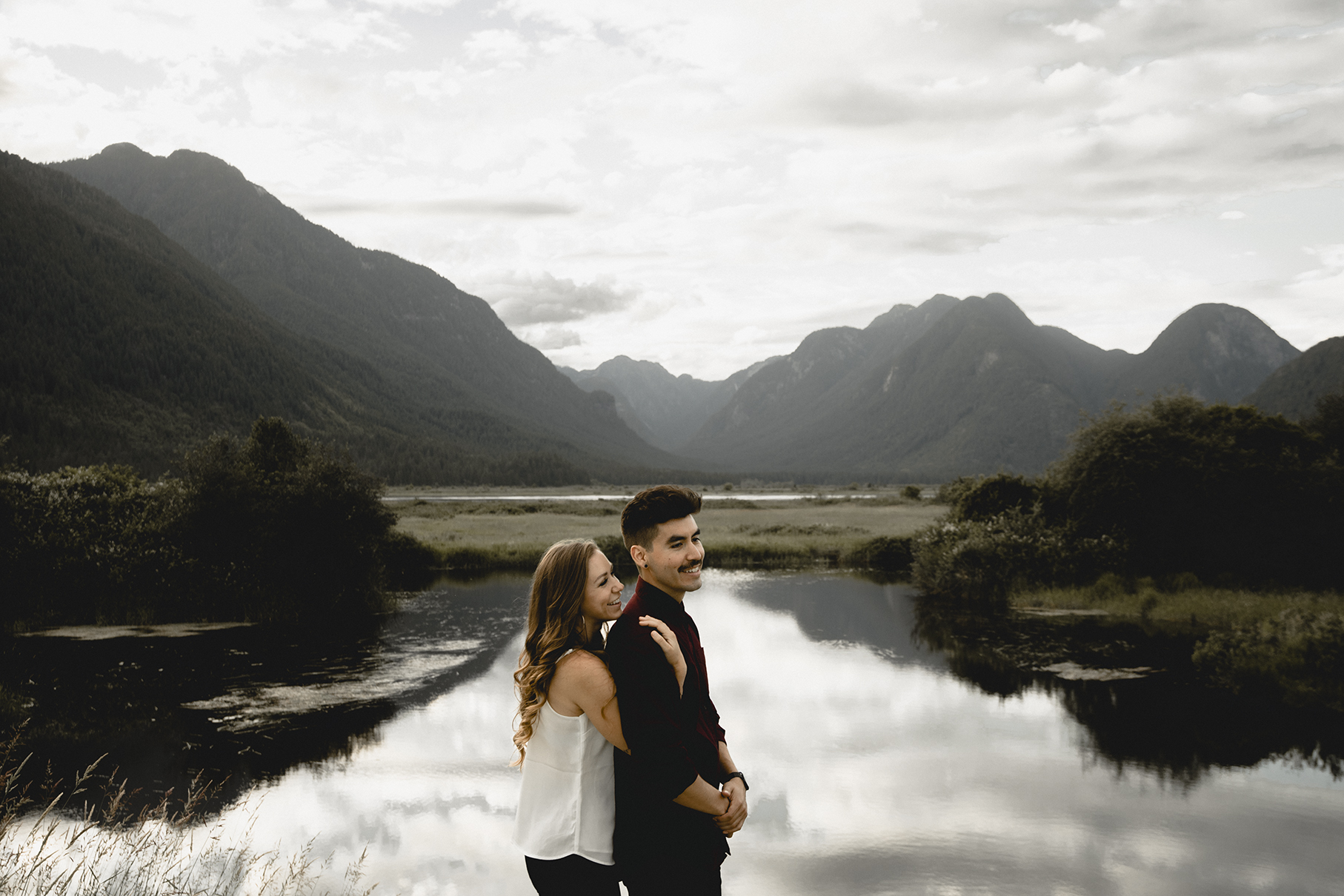 Pitt Lake Engagement Photographer