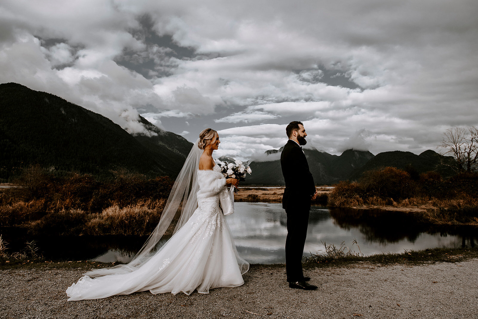 Pitt Lake Wedding Photographer