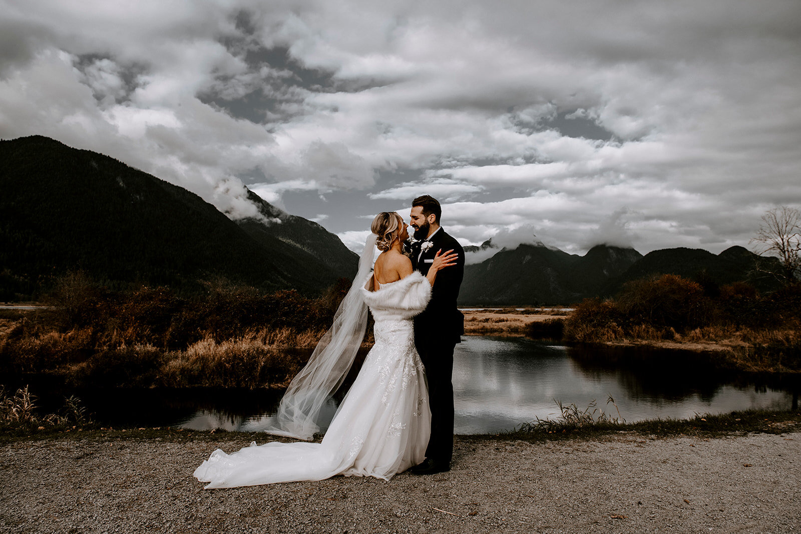 Pitt Lake Wedding Photographer