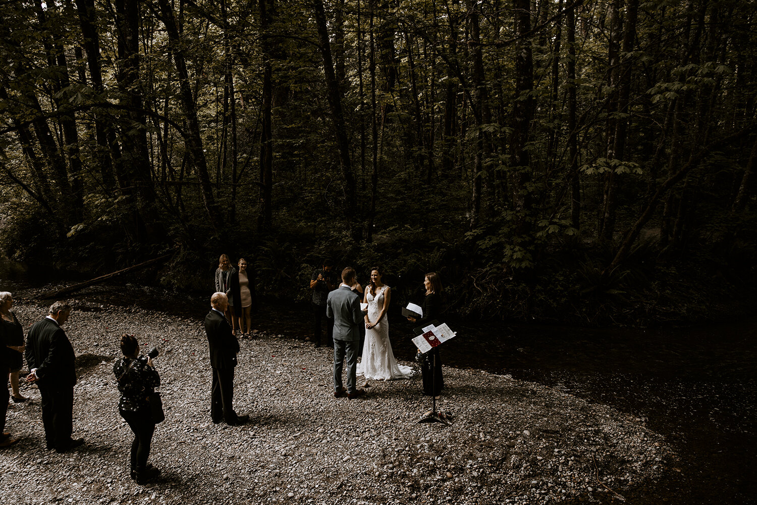 Forest Elopement Vancouver BC Photographer