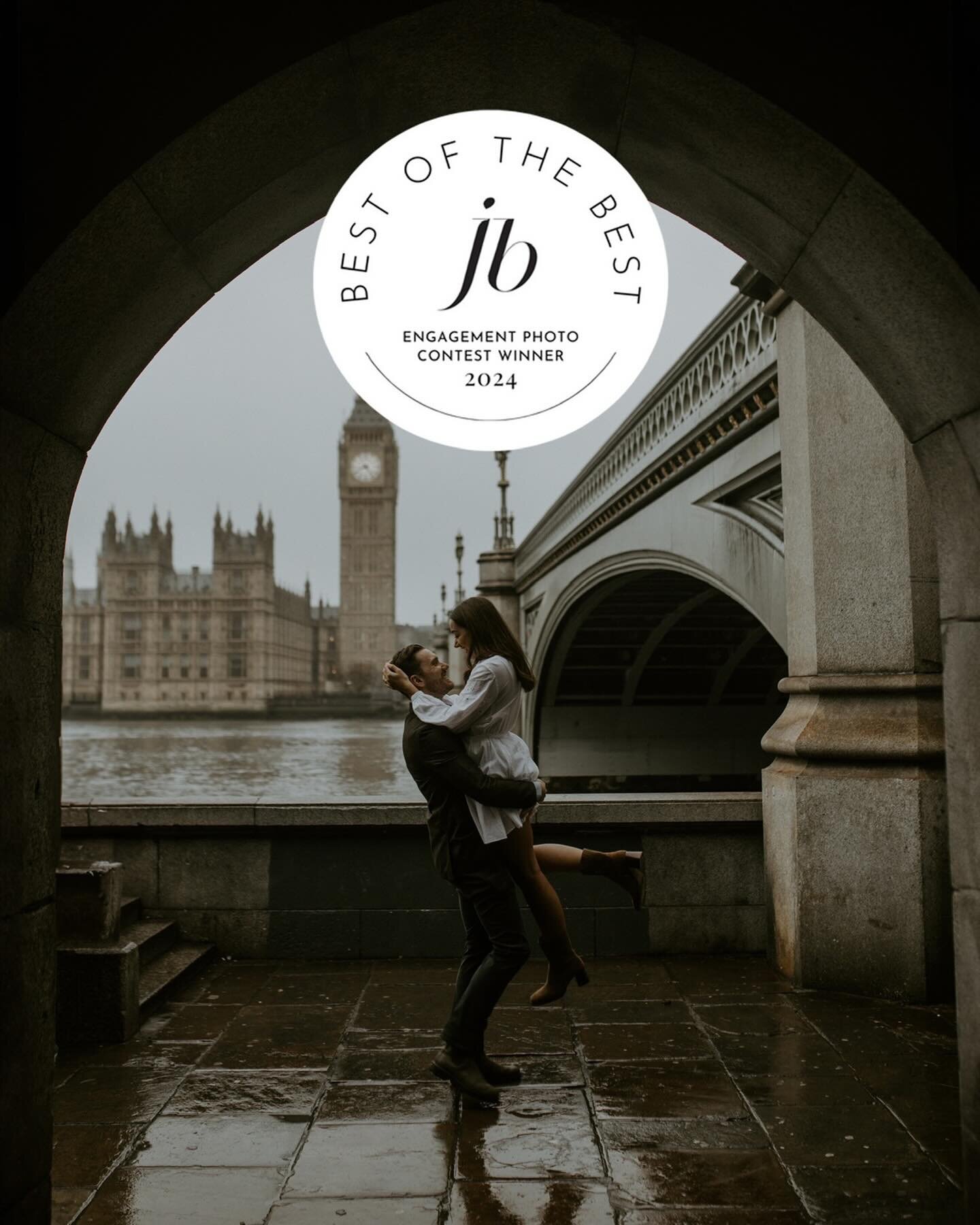 BEST OF THE BEST ENGAGEMENT 2024 ✌️ 🤯 
.
Beyond honoured to announce that one of our images was selected as part of the @junebugweddings 50 Best of the Best Engagement Photos of 2024.  Amongst the thousands of images submitted from around the world,