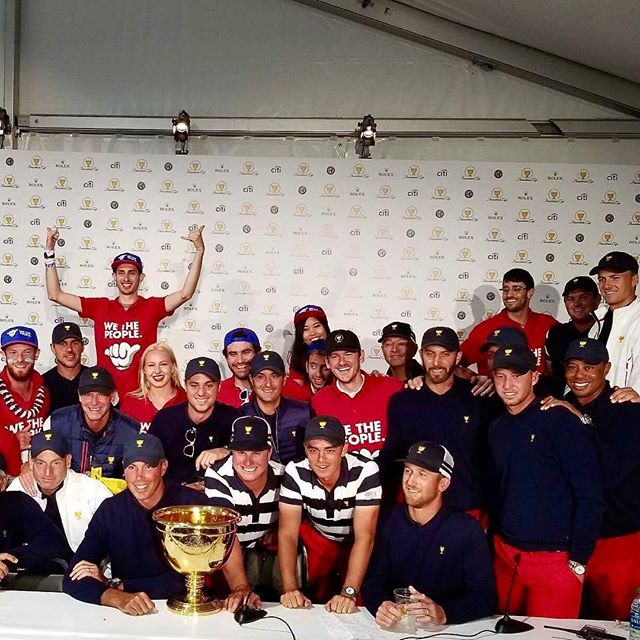 One of the greatest comebacks in the history of sport! Huge congrats to Team USA Captain @tigerwoods on his first Major win in 11 years! See him in the flesh at this years @presidentscup. Our early bird special is on sale now!