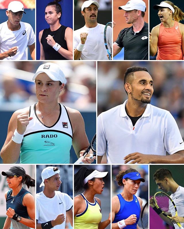 Best of luck to all our Aussies at this years US Open!