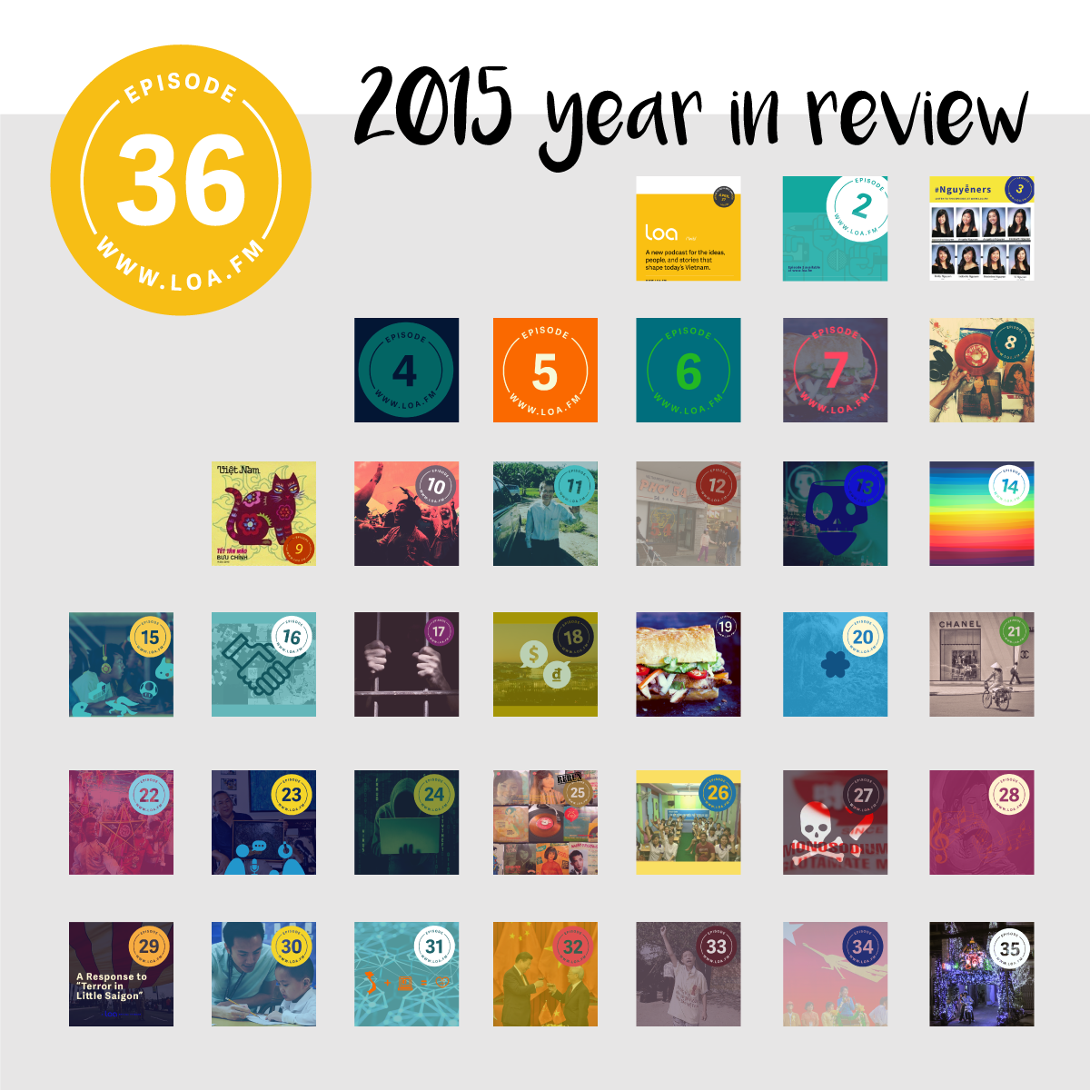 Episode 36 - 2015 Year In Review