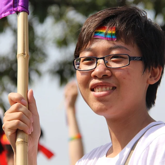 Việt Pride 2015 organizer. (Photo courtesy: Nguyễn Thanh Tâm)