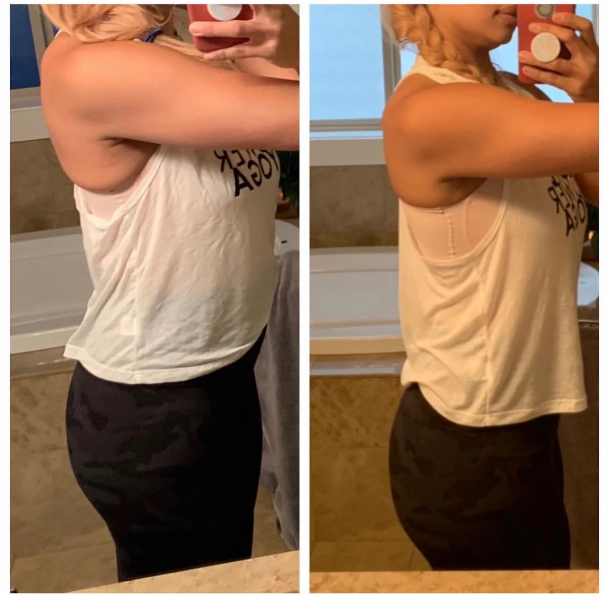 before and after 5 day fast
