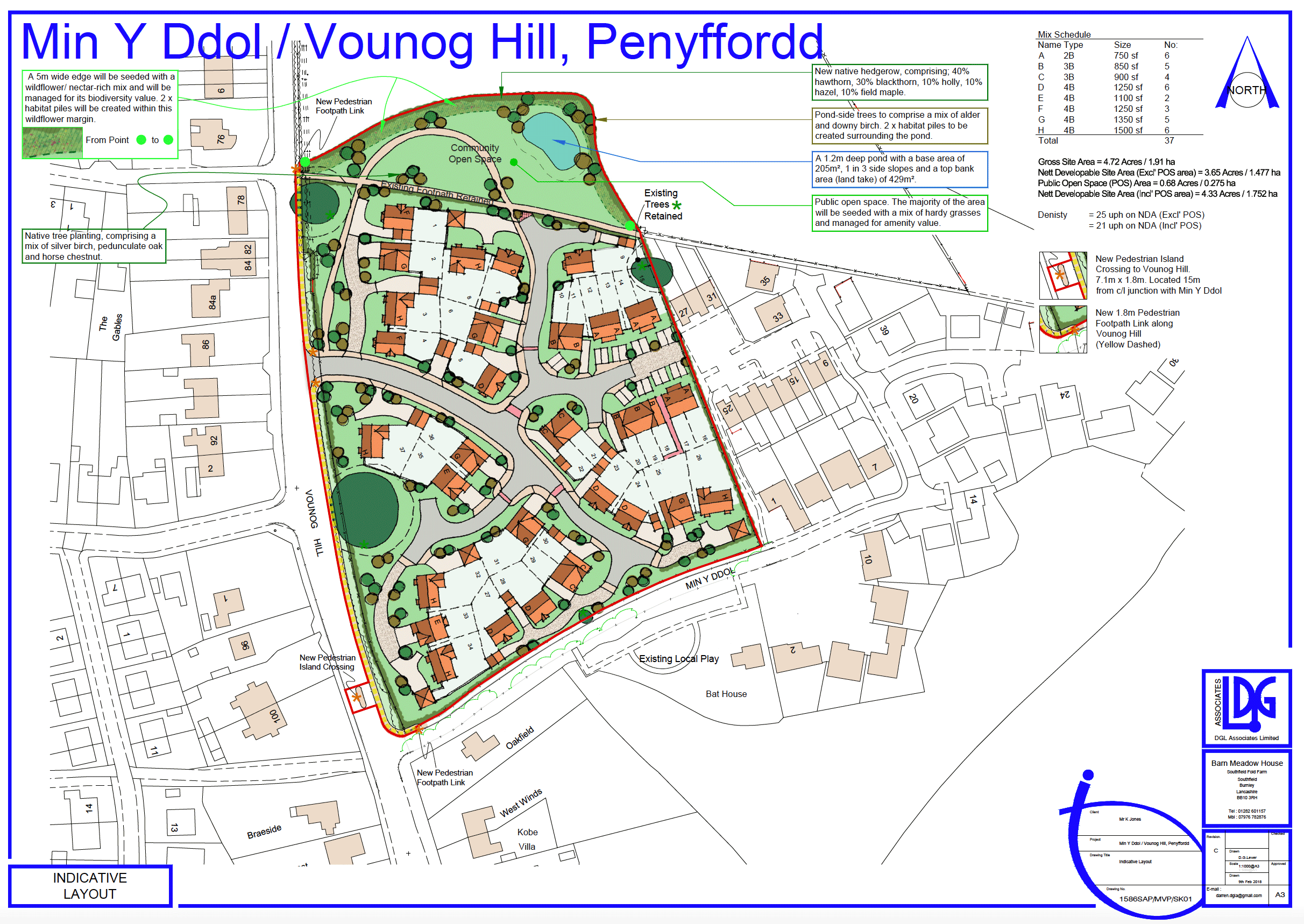The proposed layout - click for a larger image