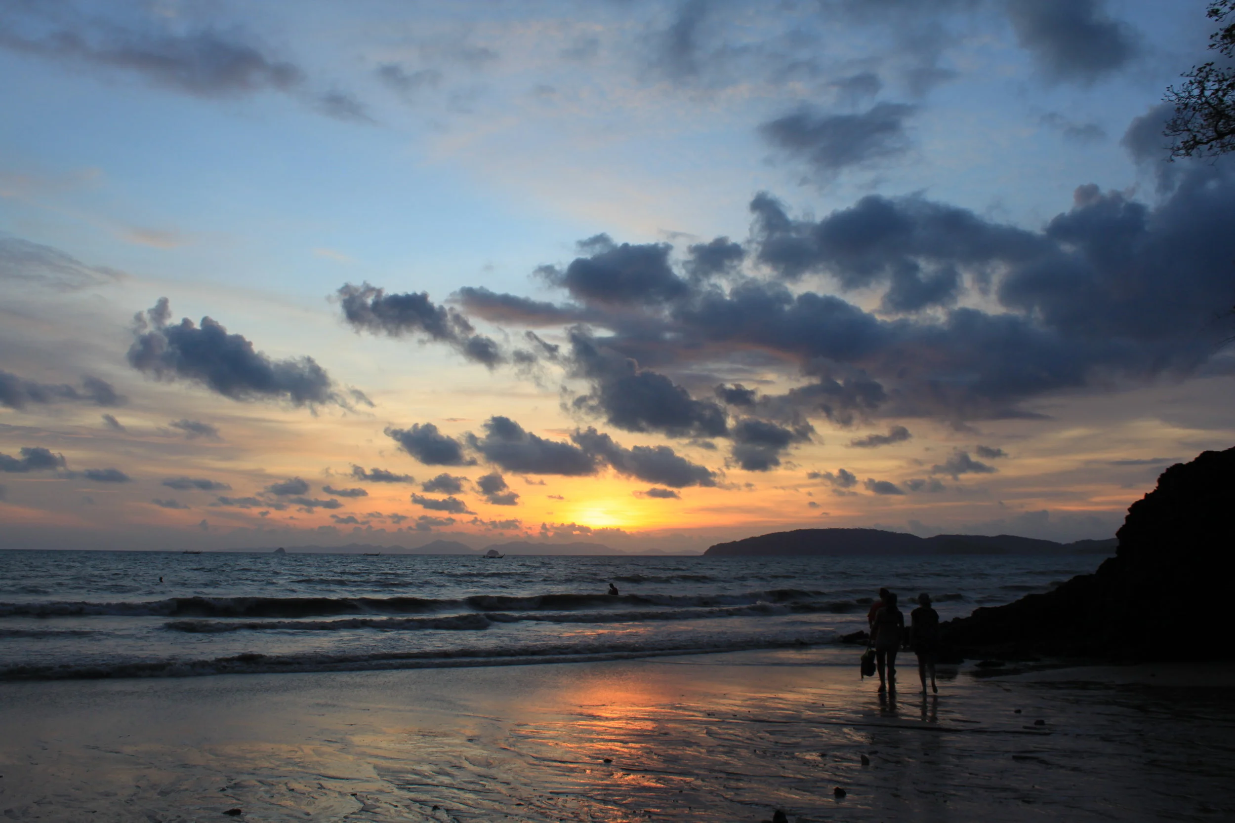 Sunset, Ao Nang Beach Krabi
