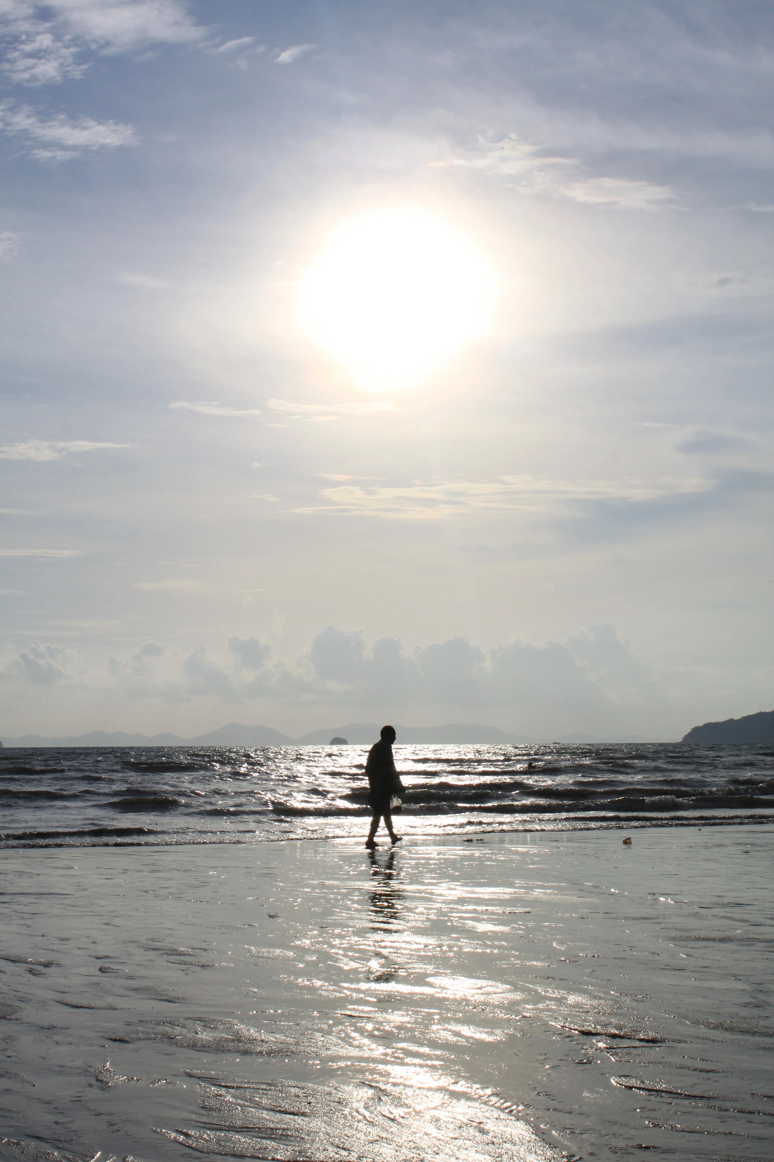Sea Shell Hunt, Ao Nang Beach Krabi