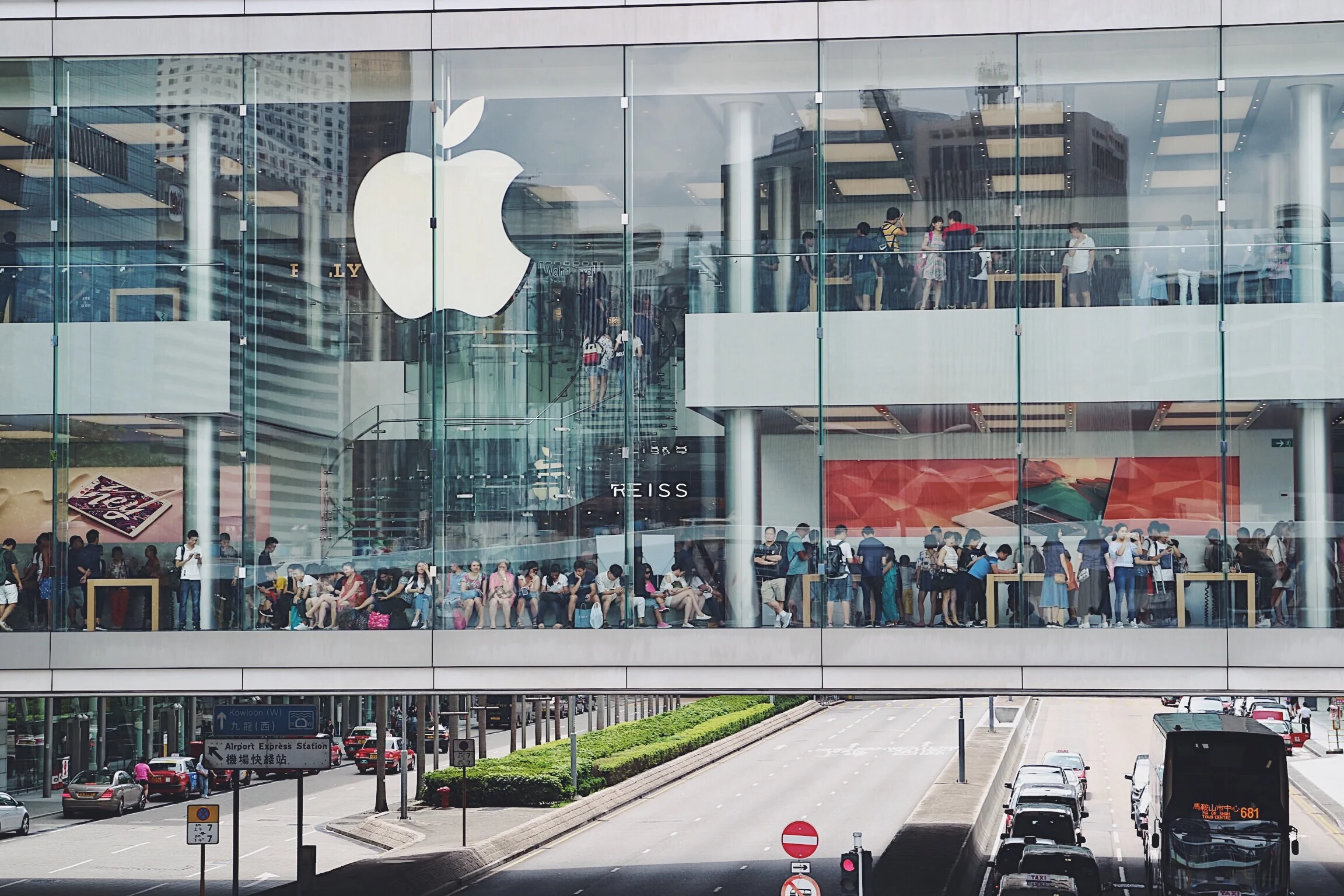  always filled with tourists and shoppers  