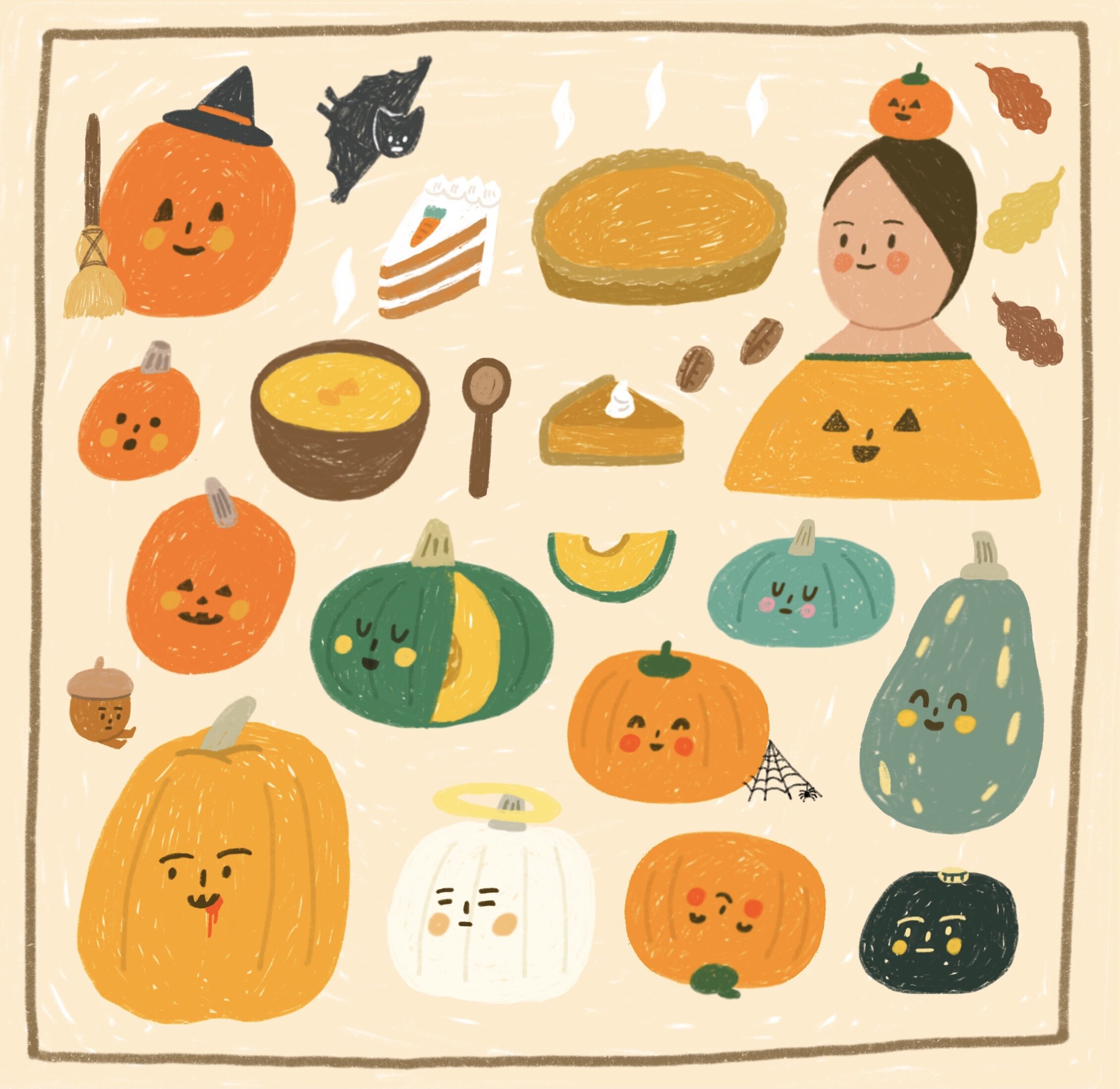 Autumn Time Illustration