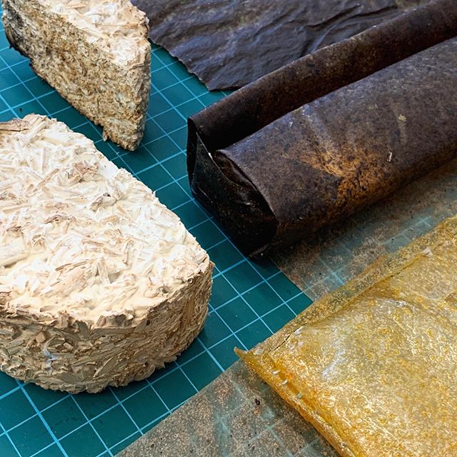 In the future of craft, we will be more mindful of what we carelessly throw away. Perhaps materials derived from discarded banana and orange peel. Perhaps materials from mushroom mycelium. It’s always fascinating to watch the development of ide