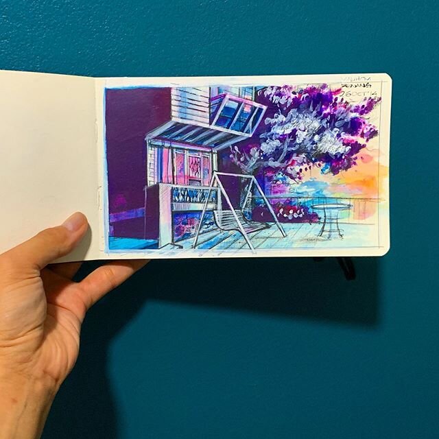 I love reviewing moments captured on paper. #drawing #theartistway #moleskinesketchbook #moleskine #malihom #penang