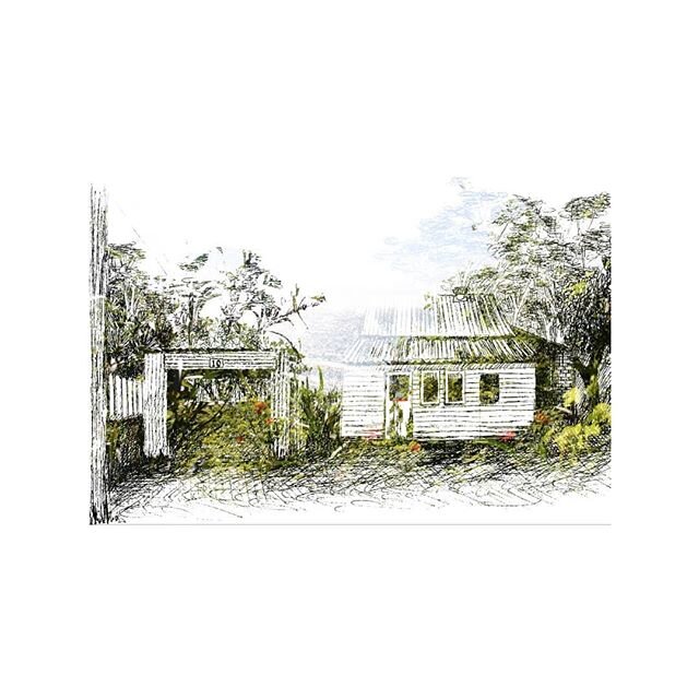 Remembering a house
//
When a friend was about to renovate their new little cottage they wanted to preserve and remember its original form, as a piece of history from the area as well as the 'before', to hang in their home when it was finished. Here 