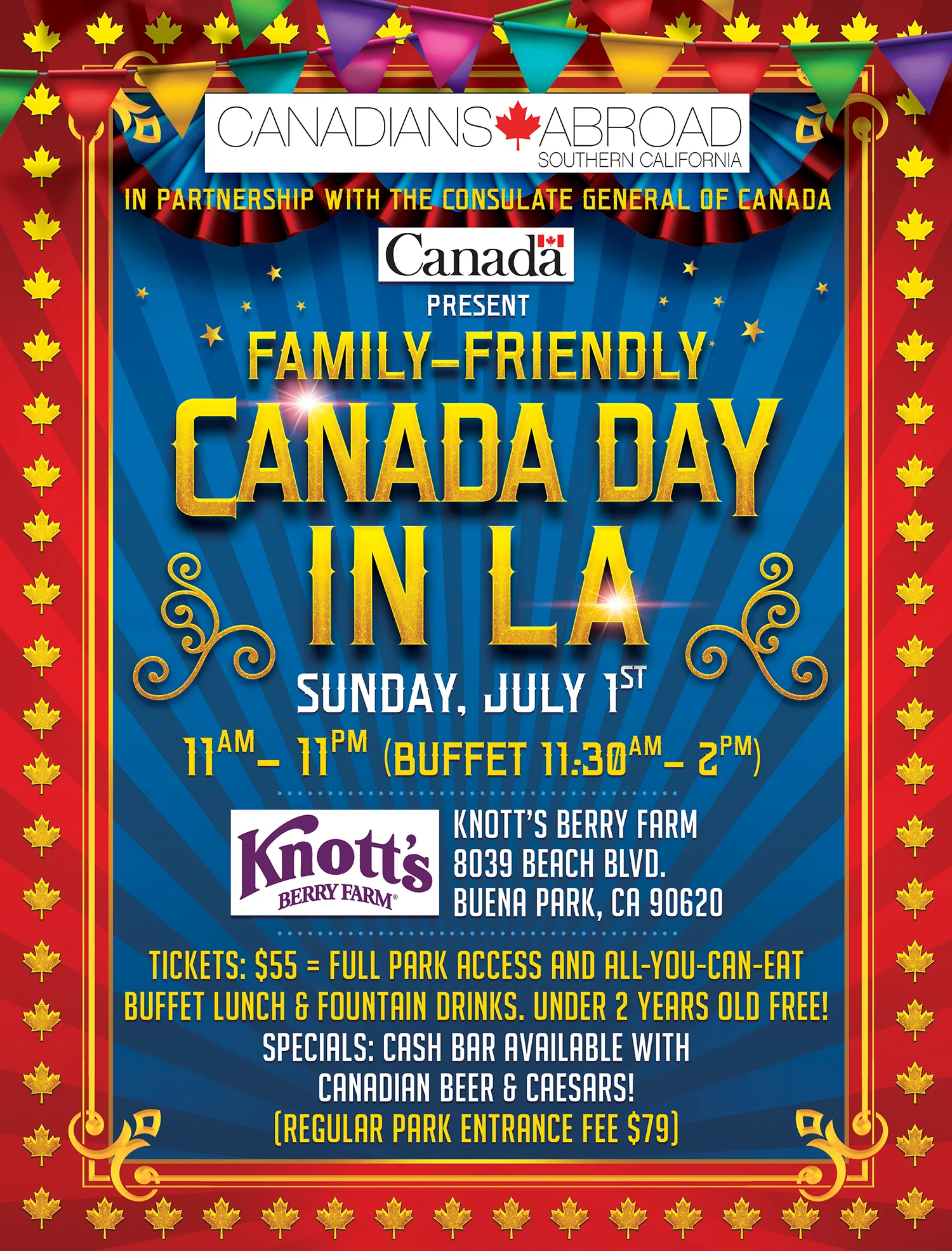 Canada Day in LA 2018