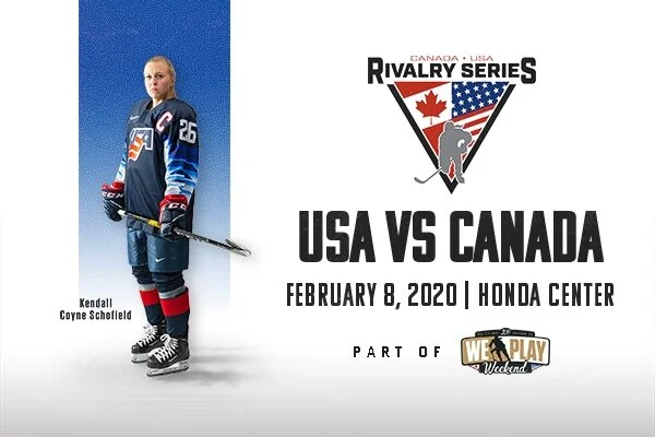 Women's USA v Canada Hockey Game
