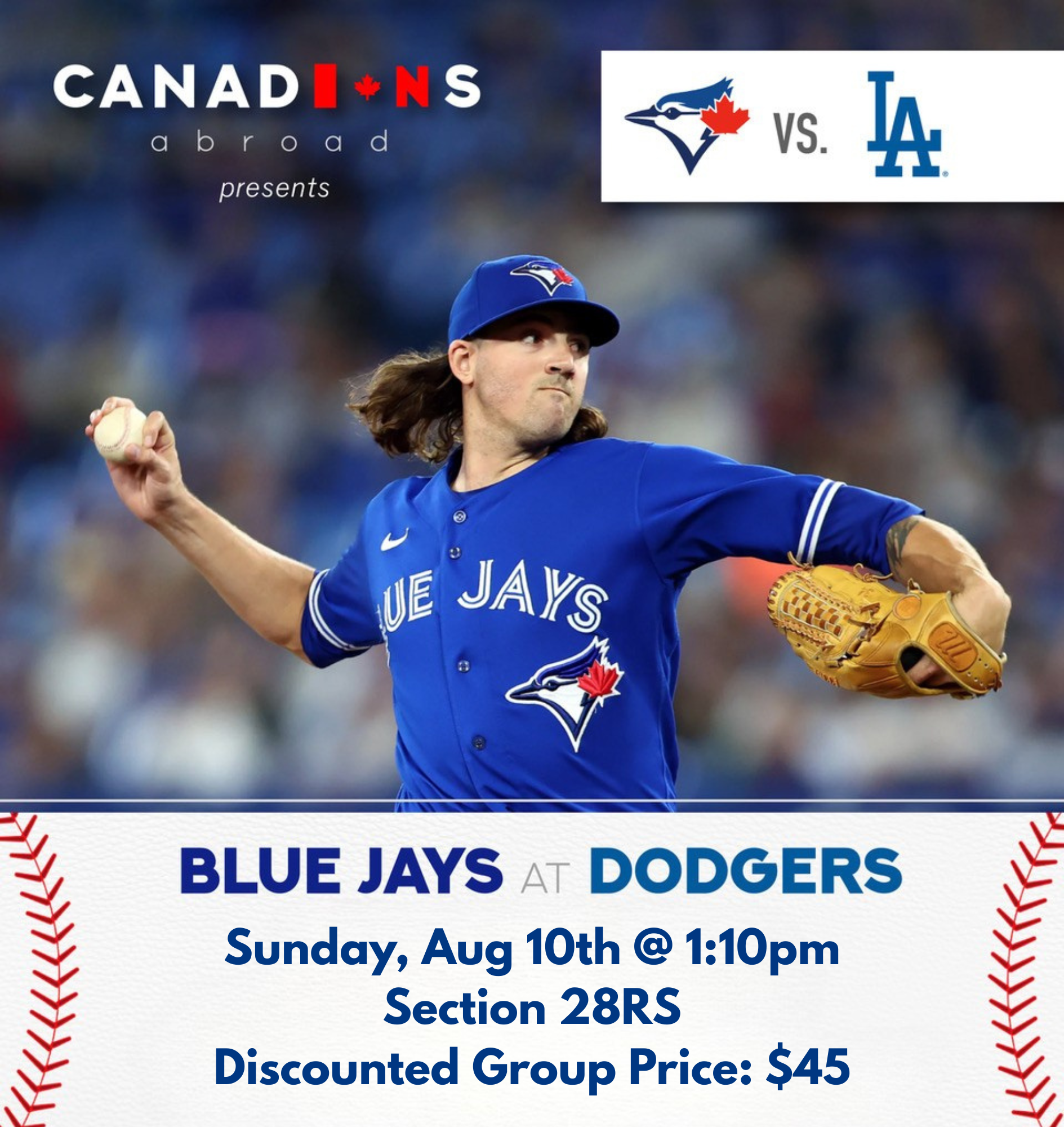 Blue Jays vs. Dodger Sold Out!