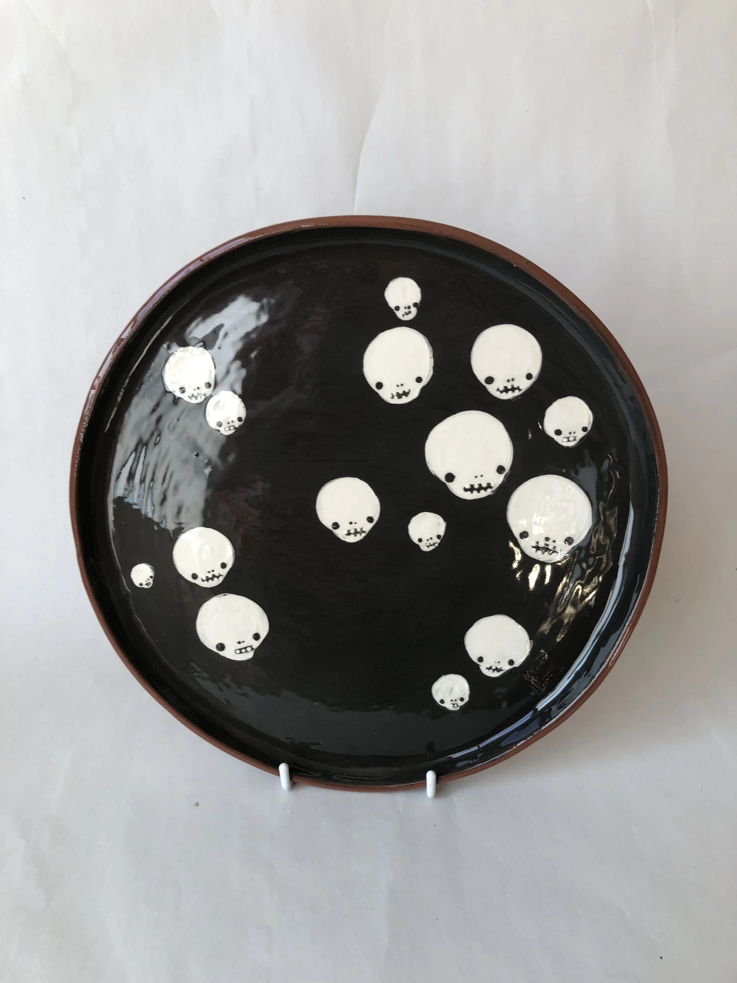 Skull plate, large