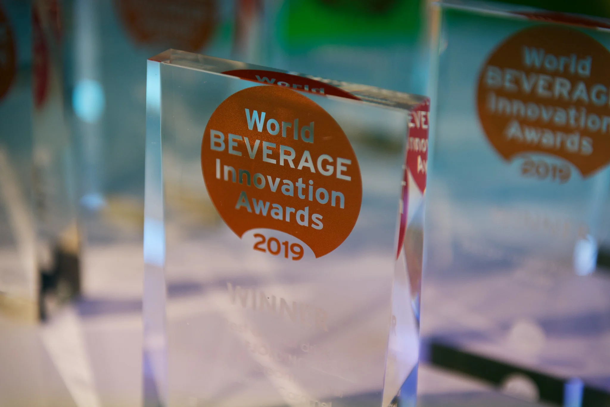 Winner at World Beverage Innovation Awards