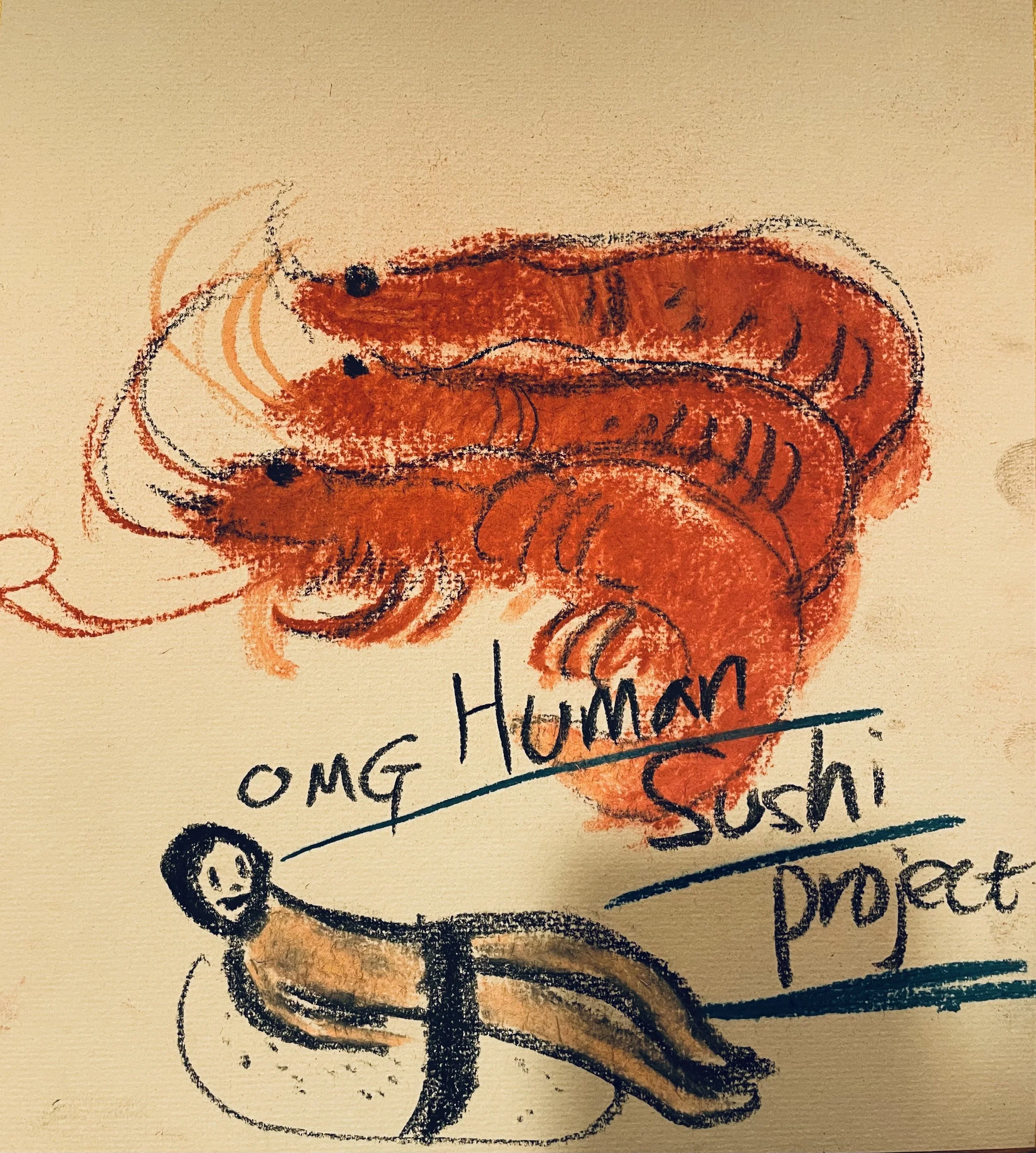 Human Sushi Project – Portraits by Takuma Tanaka