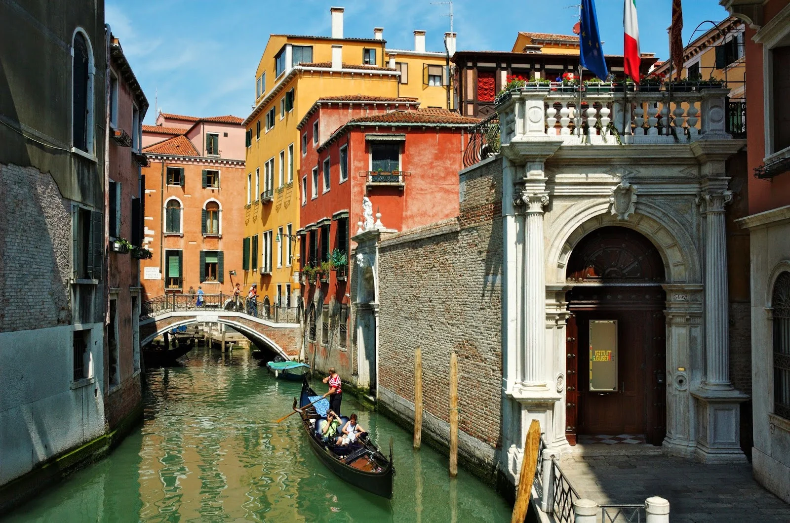 The Monastery that Renee and I stayed in Venice