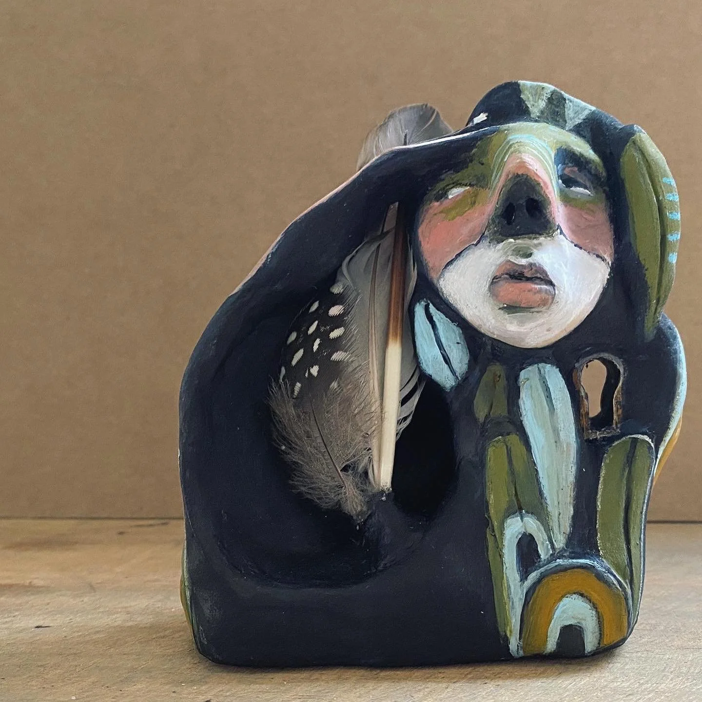 SOLD My little Secret Garden is complete and I loved working in series with my previous piece.

#artist #sculpture #clay #paperclay #thenatureofclay #thenatureofclayworkshop #art #artistsoninstagram #artistofinstagram