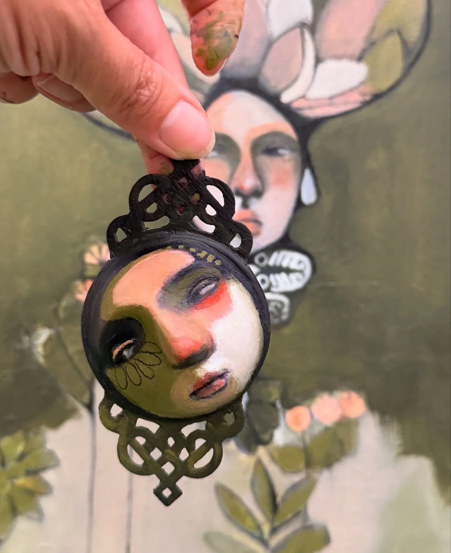 I will have a few &ldquo;Harvesters of tea and truth&rdquo; in the Quirk show coming up in September.  They are collectors of stories and truth but never to be spilled! 😉 

Don&rsquo;t be deceived by these tiny works of love, they can consume as man