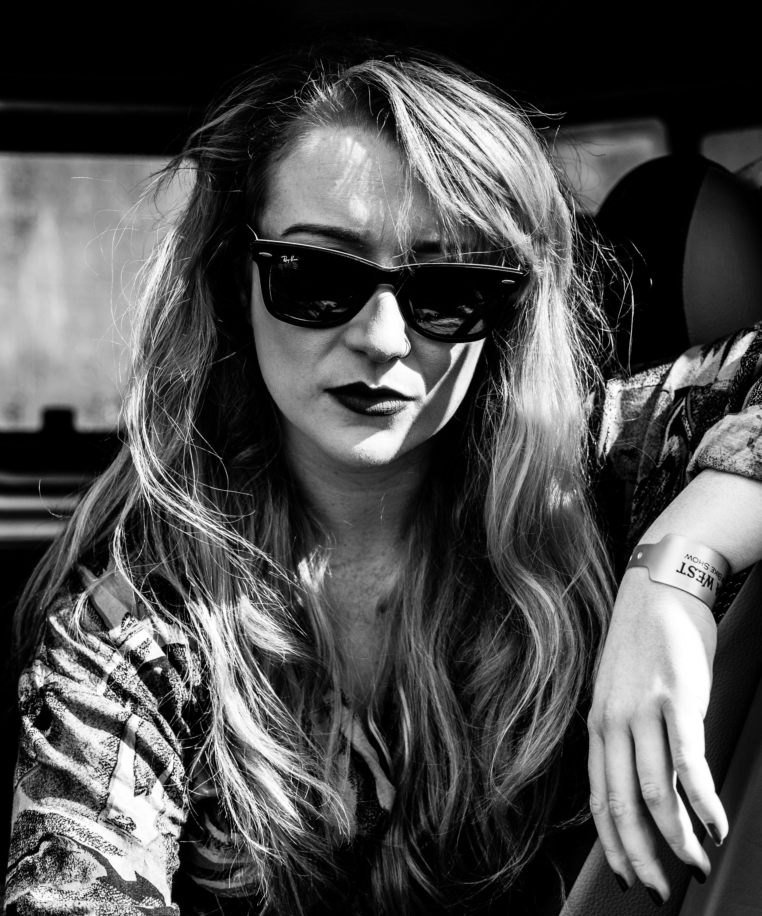 Erin Donnachie at Alba West Biker festival&nbsp;