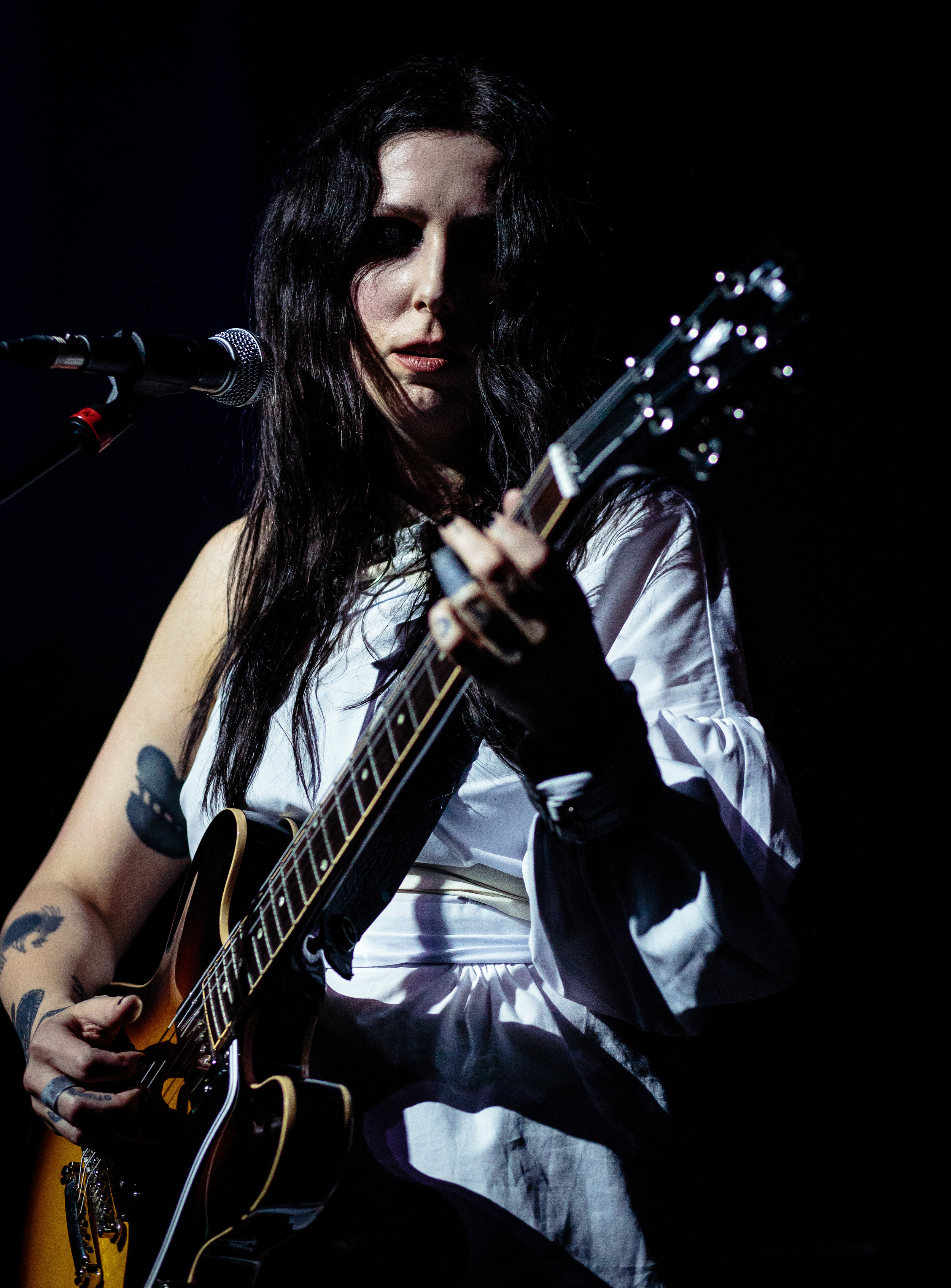 Chelsea Wolfe @ Saint Lukes, Glasgow // photograph by Calum McMillan