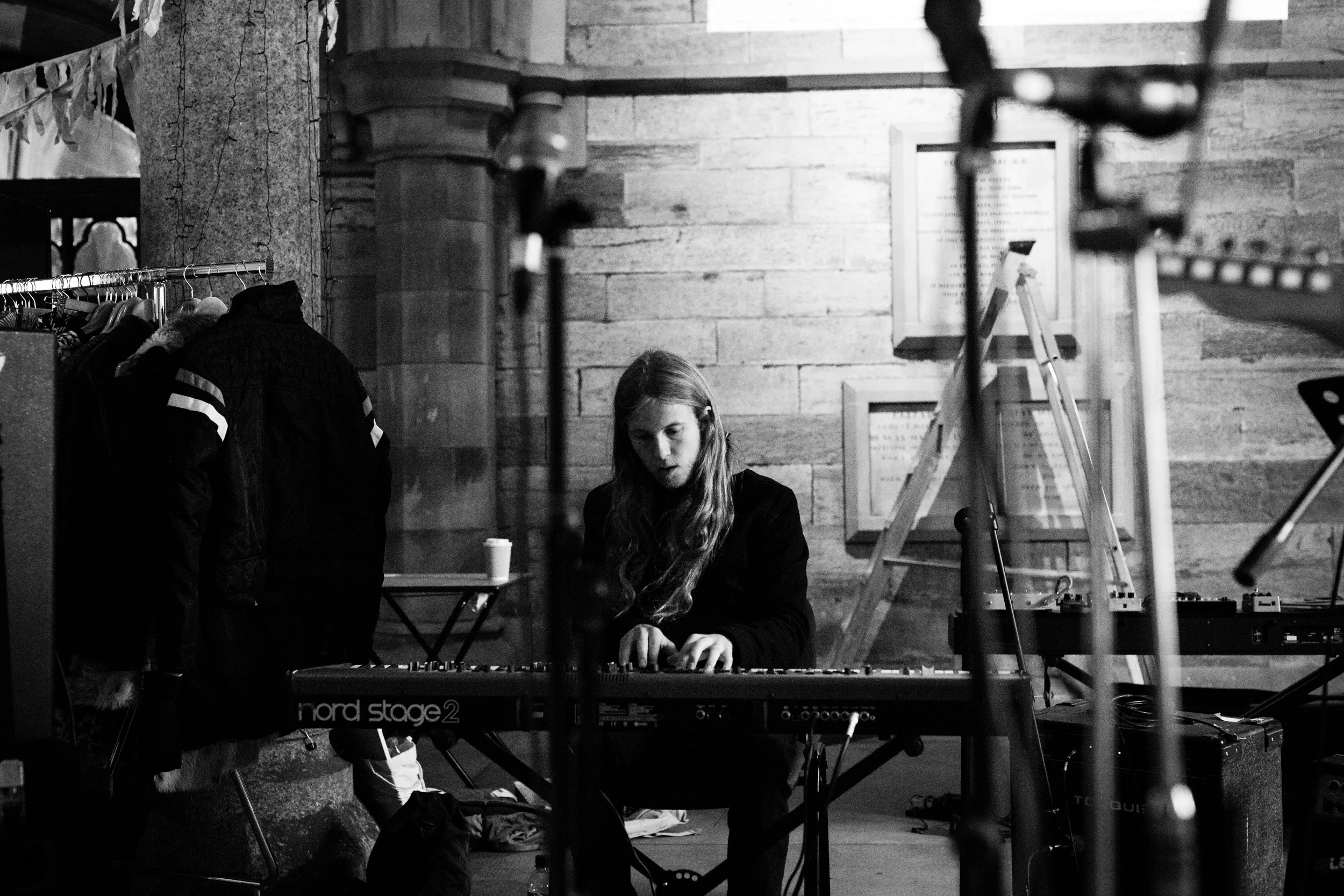 Luthia @ The University of Glasgow Cloisters // photograph by Calum McMillan
