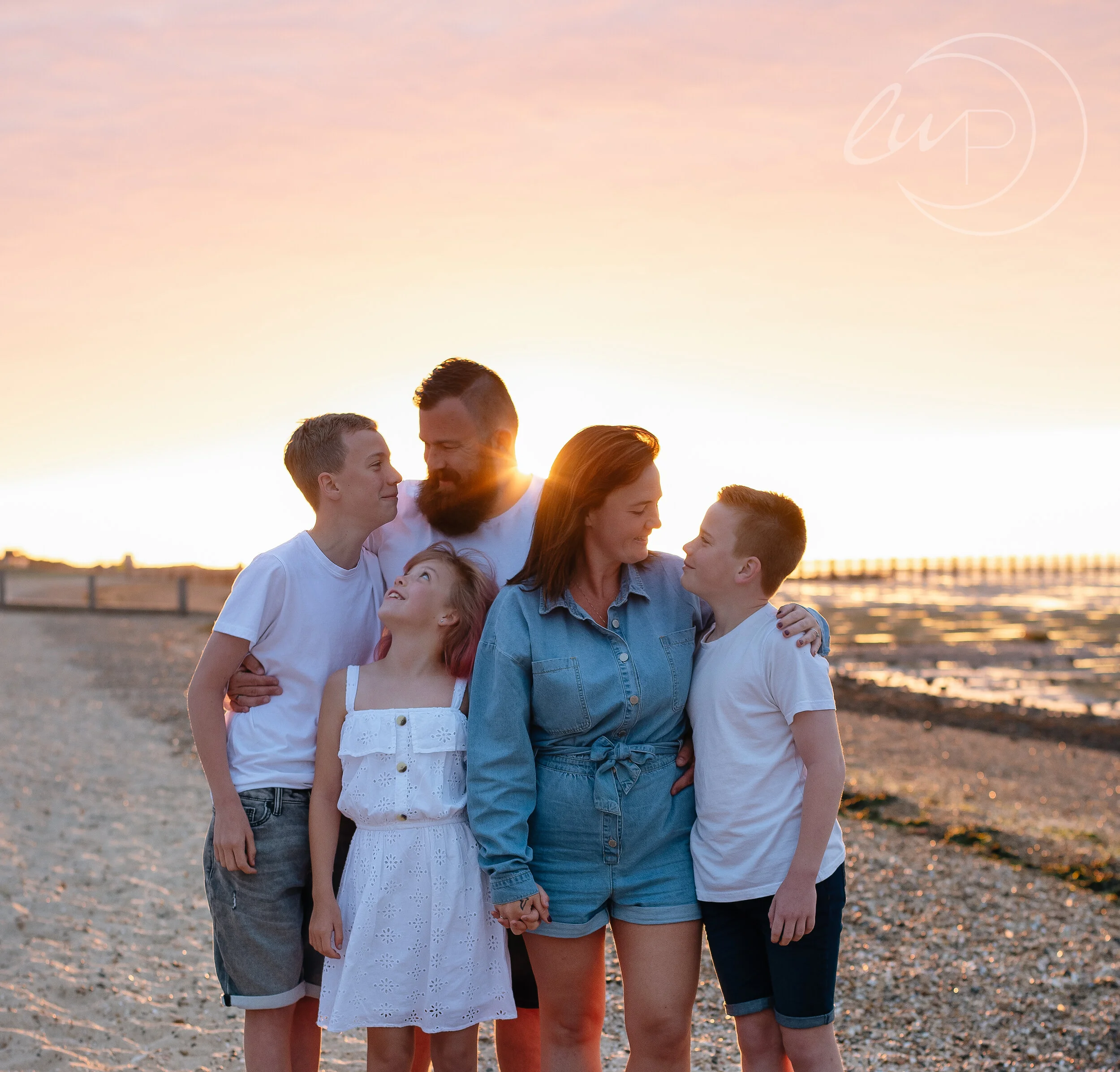 Family beach photo shoots Essex | Chasing the sun