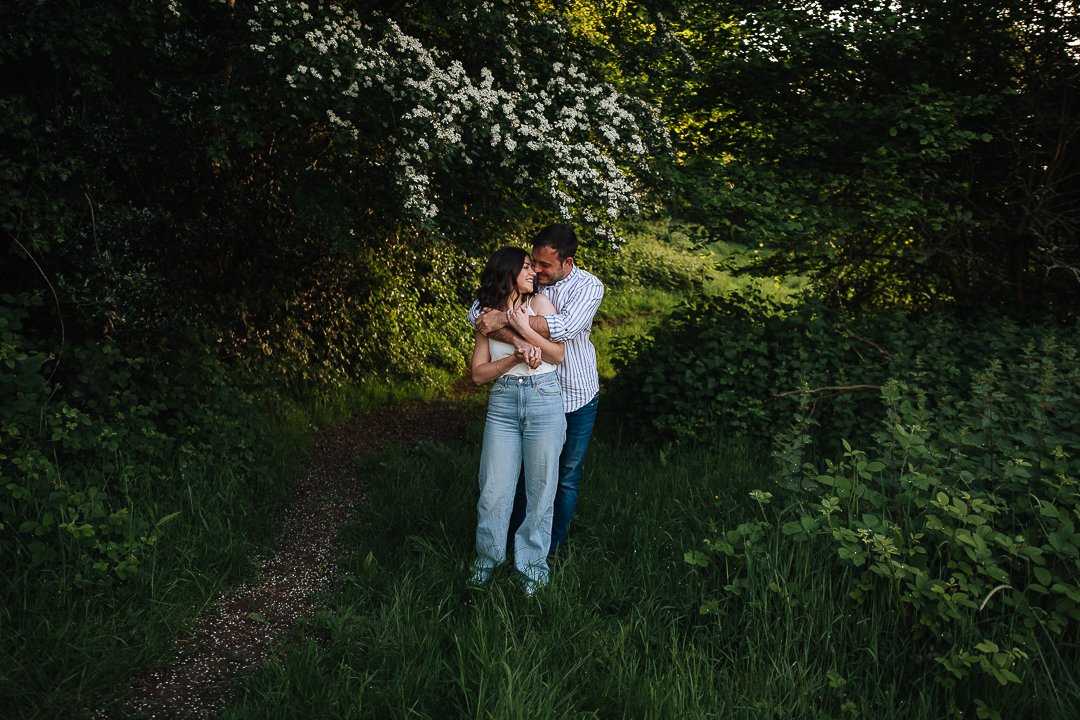 Engagement photo shoot, Billericay, Essex | Relaxed and natural pre wedding photos 