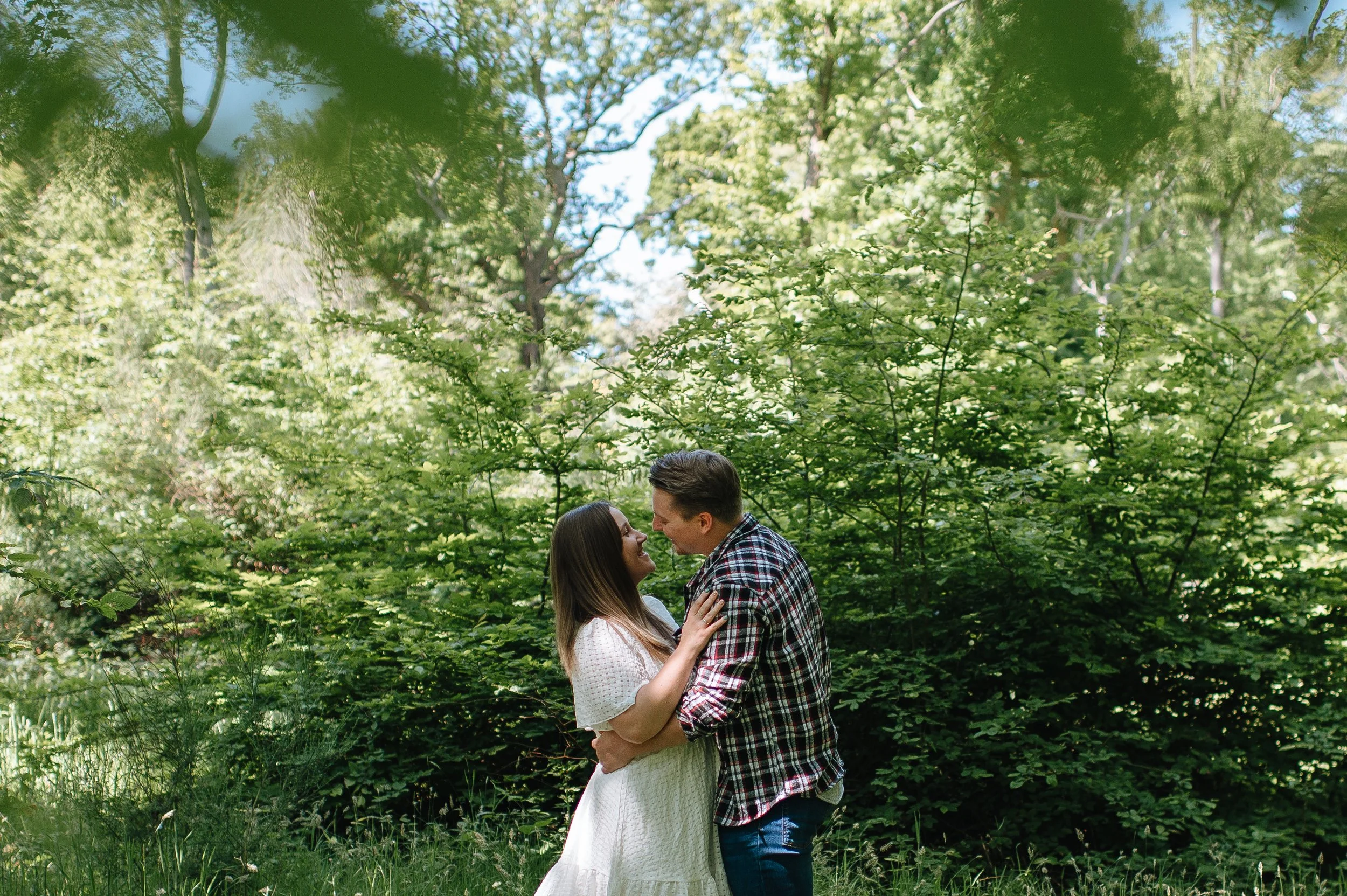 Natural, outdoor couple and engagement Photography in Essex